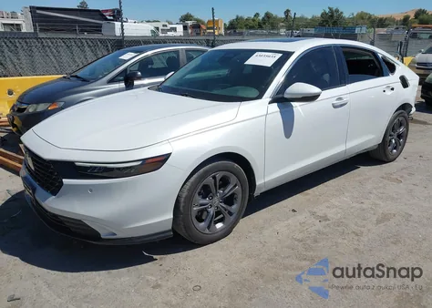 2024 Honda Accord Hybrid Ex-L z USA, uszkodzony, nr VIN 1HGCY2F6XRA060695